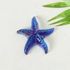 Figurine Decorazioni Stella Marina in Vetro Ornamento Animali Marini di Cristallo per Decorazioni Acquario Statua Stella Marina in Vetro Oggetti da Collezione Regalo