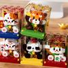 Red Panda Adults Cat Particle Building Block Set Toy Educational Mirco Bricks Gift for 6 To 12 Years Old Kids Girls Games Child