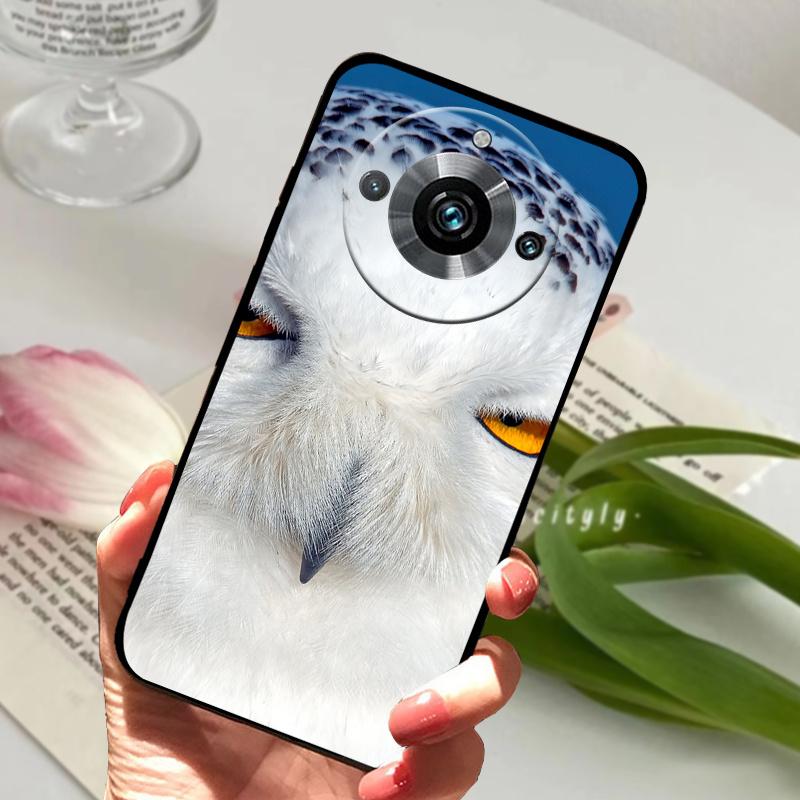 Pro pouzdro Realme 11 Pro Plus Silikonové nárazuvzdorné měkké TPU kryt telefonu Pro Realme 11 11Pro+ 5G Funda Realme11 Pro Capa Kreslený