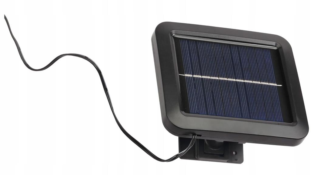3W LED solar floodlight with motion and twilight sensor