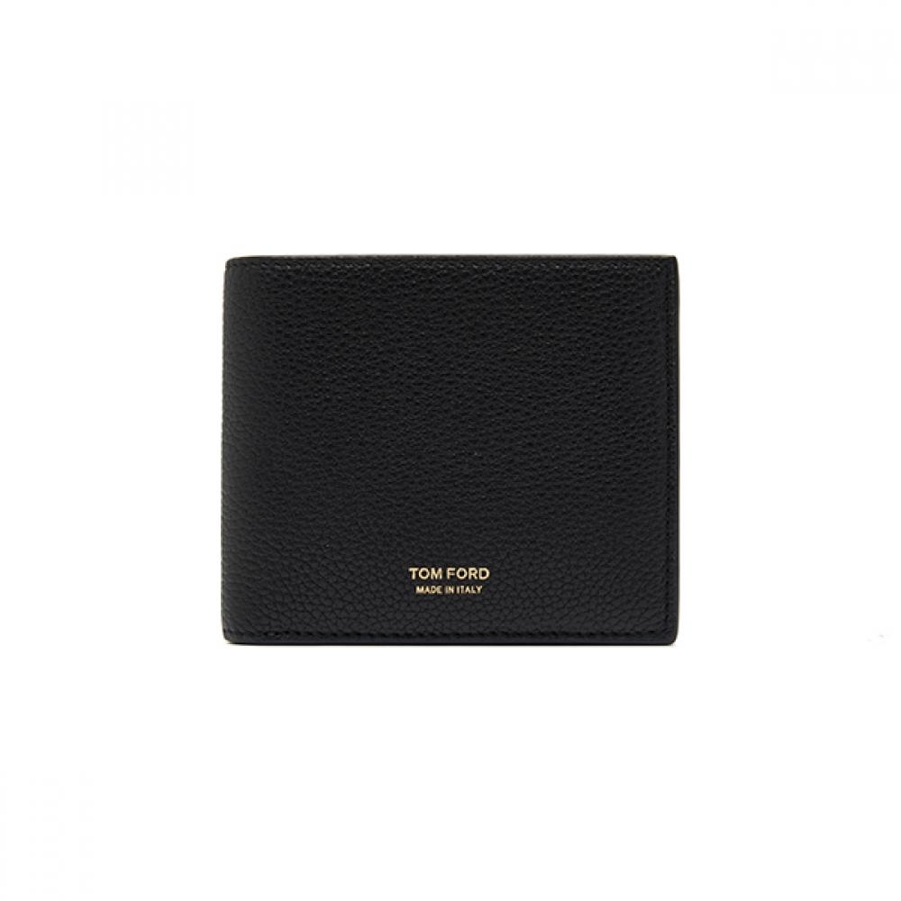 Tom Ford Classic Logo Grain Leather Wallet Y0228 Lcl158g