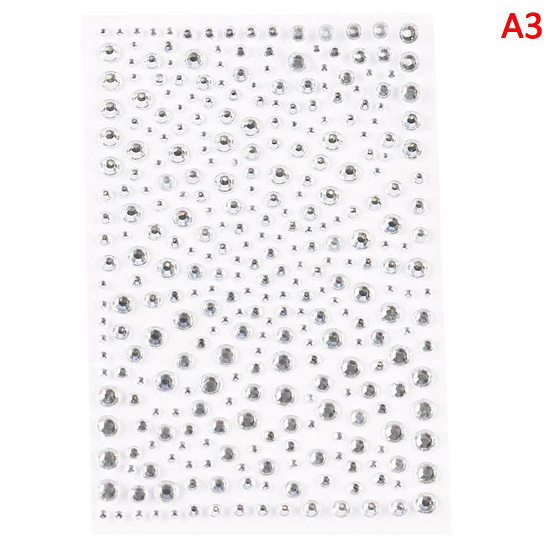 

Face Decorations Rhinestone Stickers For Music Festival Halloween Party Mobile Crystal Sticker Children Toy Diy Diamond Stickers A3