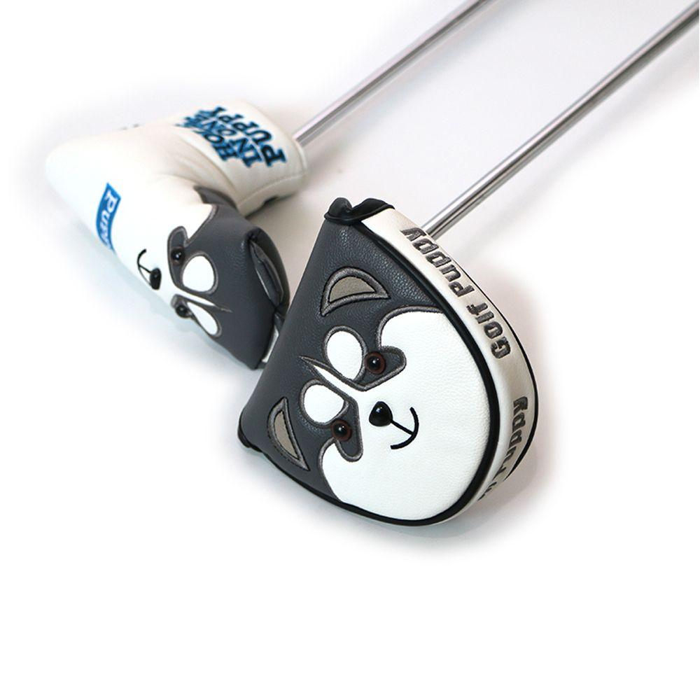 For Hybrid Club Head Protector Husky Design Golf Putter Cover Wood Head Covers Golf Club Headcover