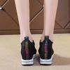 Women's Wedges Shoes Platform Shoes Spring Breathable Casual Shoes Women Fashion Height Shoes