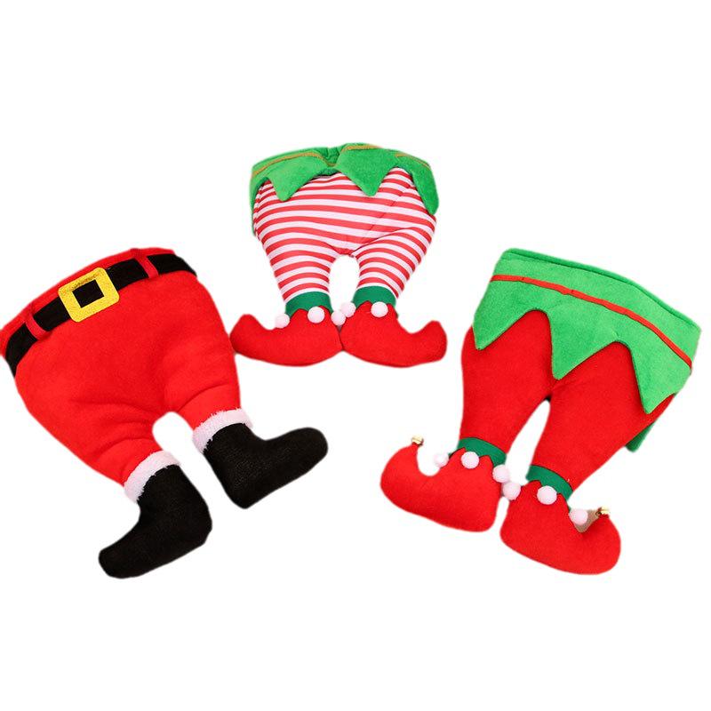 New Creative Christmas Elf Hat - Festive Clown Cap & Holiday Decoration
