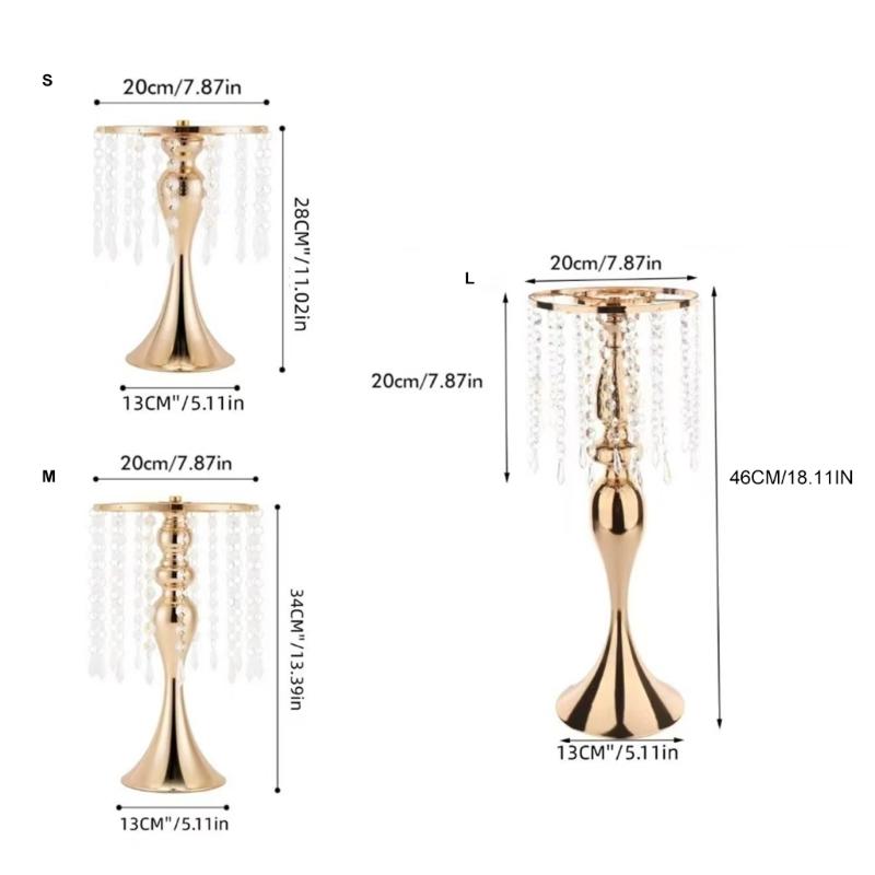 Flower Arrangement Stand Wedding Centerpieces for Table DecorationsMetal Flower Stand Elegant Metal Flower Vase