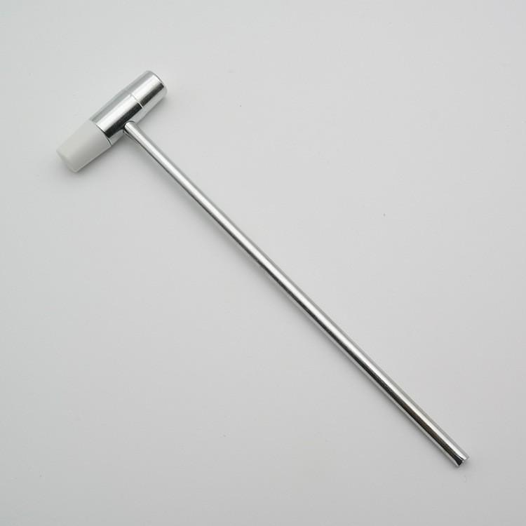 Multifunctional Copper Handle Hammer: 6-in-1 with Built-in Screwdriver and Small Round Head