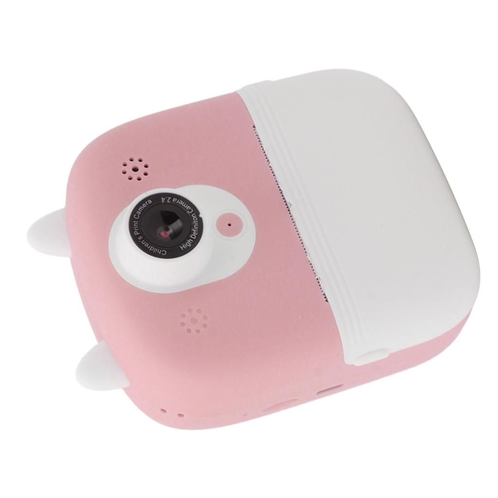 Instant Camera 2.4in HD Kids Digital Instant Camera Dual Lens Instant Print Digital Camera for Home