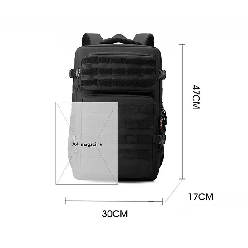 Outdoor Bag Mountaineering Bag Multifunctional Large-capacity Backpack Casual Simple Travel Backpack