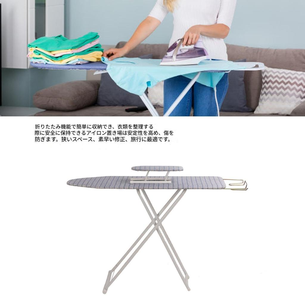 Large ironing board with stand, convenient sweater ironing board, mini iron for meetings, tabletop, foldable, space-saving