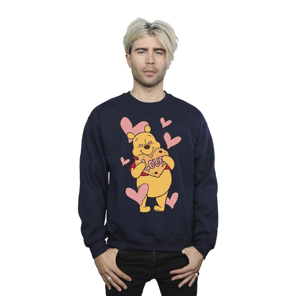 Winnie the Pooh Mens Heart Sweatshirt