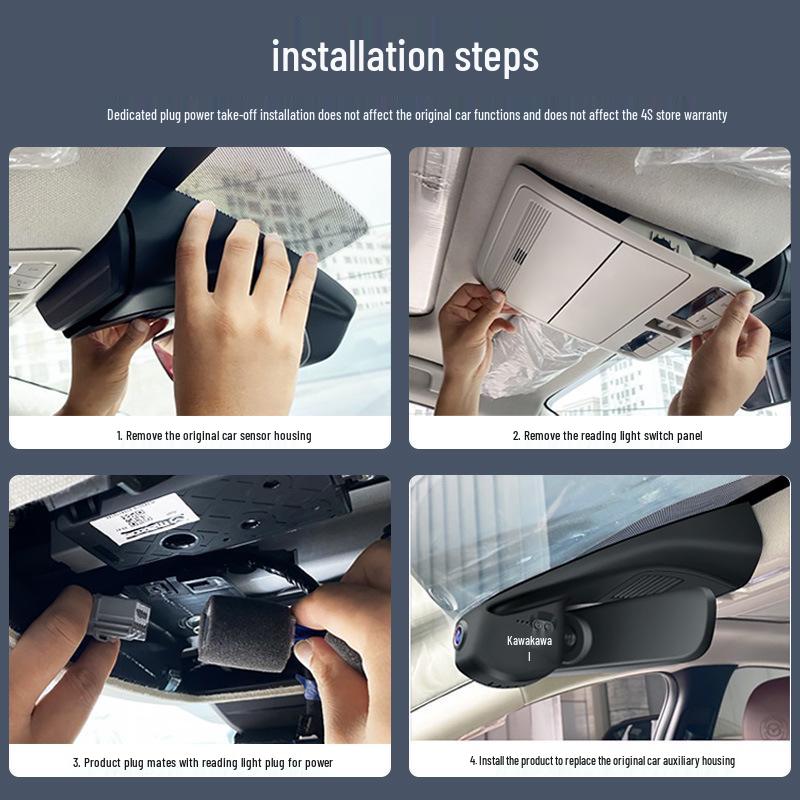 Mazda-Compatible Dash Cam: No-Wire HD for Axela, CX-50, Atenza, CX-5/4.