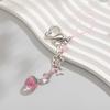 Sweet Keychain Strap Strawberry Design Key Pendant Cool Bag Charm  Coquettish Style
