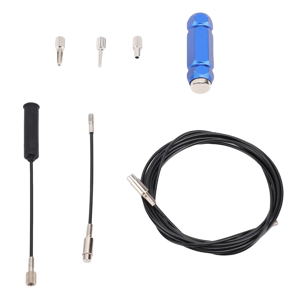 Sada nástrojů pro vnitřní vedení kabelů jízdního kola Magnetický systém vedení kabelů pro rámy z uhlíkových vláken