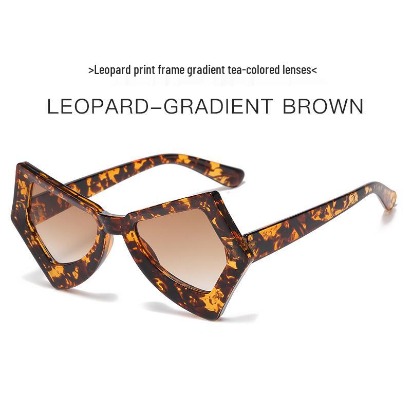 Lunettes de Soleil Dégradé Papillon Protection UV - Style Influenceur Y2K