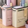 Foldable Yoga Storage Box Sundries Yoga Mat Organizing Fabric Storage Basket