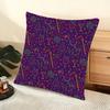 Cocktail Pattern Cushion Cover Soft Short Plush Pillow Cover Smooth Cozy Texture Aesthetic Cushion Case Home Decor