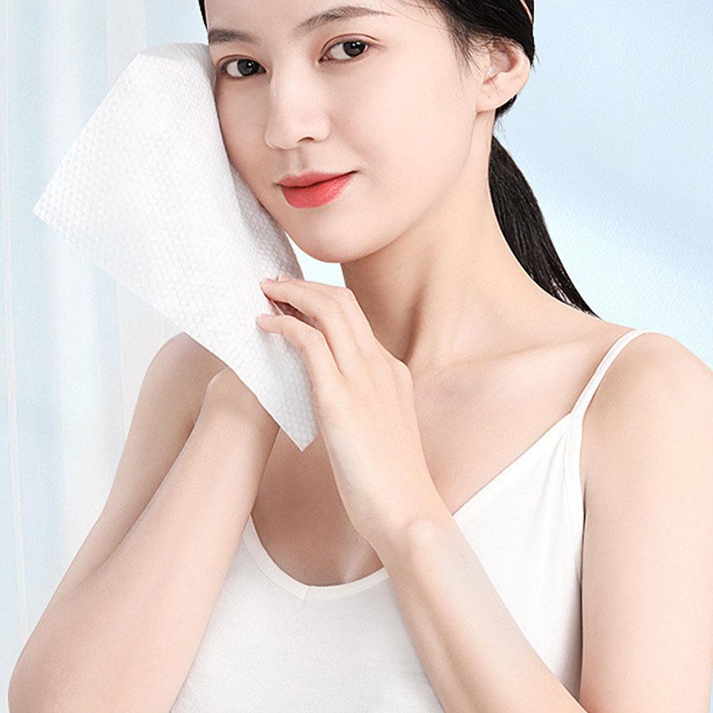 Cloth Moisturizing Cotton Soft Wipes Excellent Softness For Dry And Wet Purposes Thickened And Enlarged Facial Wipes