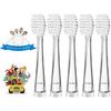 5-Pack Replacement Toothbrush Heads for Children, Compatible with SEAGO SG-513/977/EK6, Brush-Baby WildOnes/KIDZSONIC, and Dada-Tech DT-BB1/DT-977/DT-