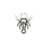80-Piece Halloween Accessory Set: Pumpkin, Skull, Bat Claws, Witch Pendant, Chain Necklace, DIY Earring Kit