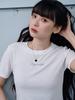 THE GREEN LAB Tiered Short Sleeve T-Shirt [Ivory]