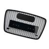 Gloss Black Front Bumper Radiator Vent Mesh Grille Grill Fit Q7 2005-2015