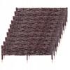 KADAX Wicker Palisade Fence Fence Edging