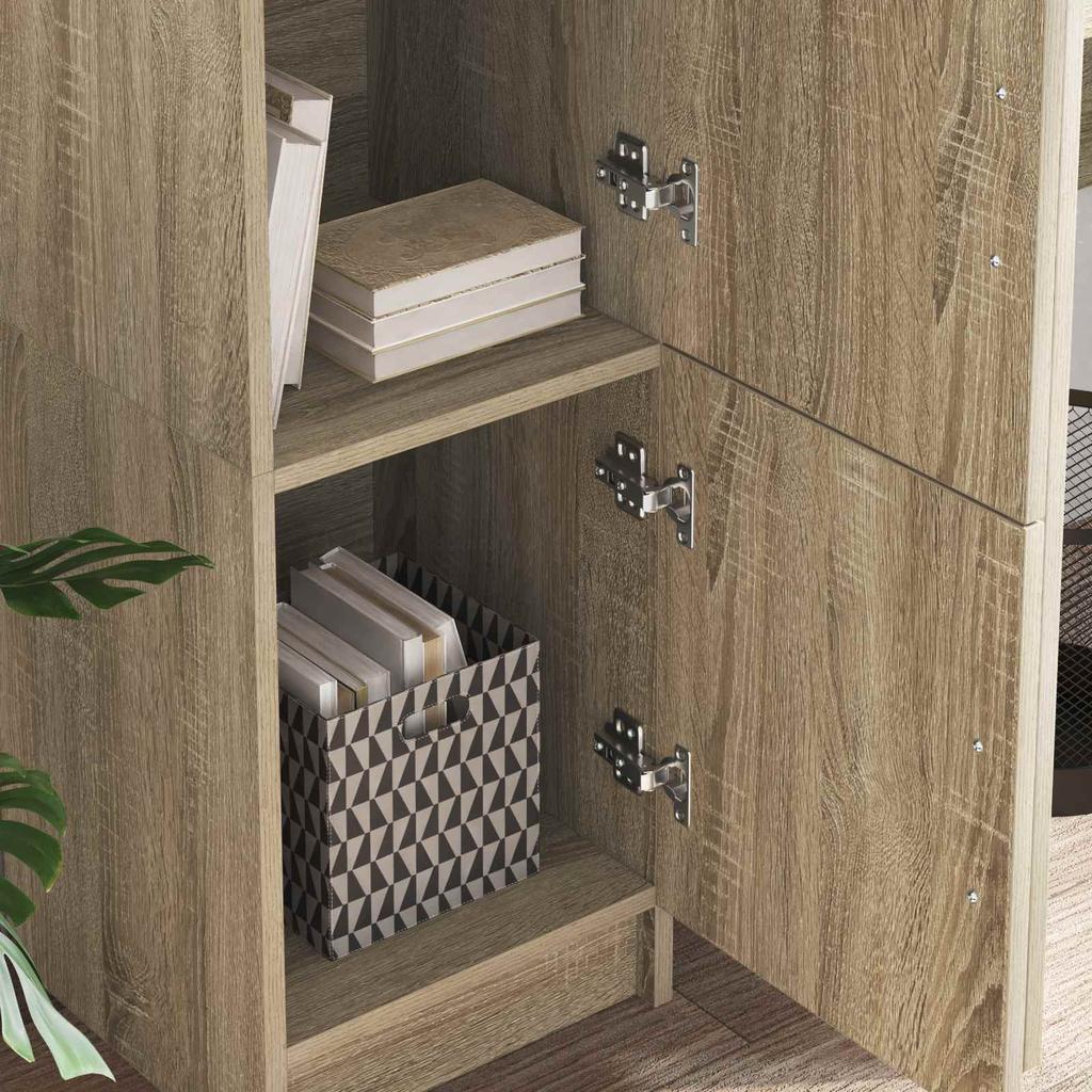 Highboard in Sonoma Oak Finish 31.5 x 32 x 122.5 cm