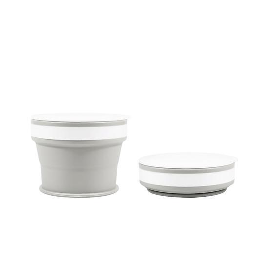170ml/270ml/350ml Skládací odnímatelný silikonový kelímek na vodu pro potravinářský styk, hrnek na pití, domácí potřeby