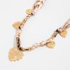 Leopard Print Conch Starfish Necklace Seashell Beads Chain Choker Scarf Necklace  Gold Jewelry