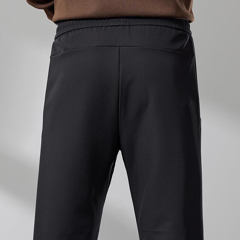 FAPAI Men's Easy Care Straight Leg Casual Pants