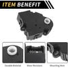 HVAC Air Door Actuator Heater Blend Door Actuator for Buick LeSabre 2000-2005 for Buick Riviera 1995-1999 AC Heater Actuator No.604106/52402612