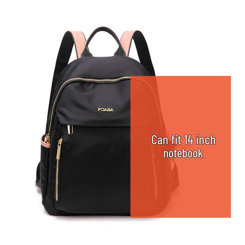 Vielseitiger leichter Oxford-Rucksack für Damen: Trendig, Großes Fassungsvermögen, Wasserdicht für Reise & Schule