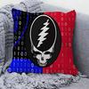 GGrateful DDead Pillowcase toon Gift Cushion Cover Bedroom Home Sofa Chair Seat Decor pillow case