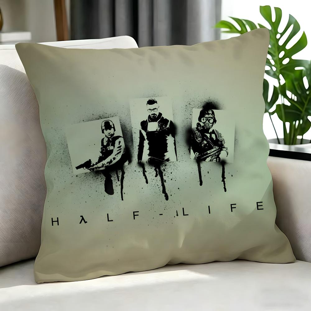 Game HHalf Life  Cushion Cover Cushion Cover Set Pcs x x x Pillowcase Decorative Sofa Home Decor