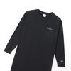 Champion Long Sleeve Crew Neck Cotton Dress with USA Script 100% Logo, CW-W401-090-L
