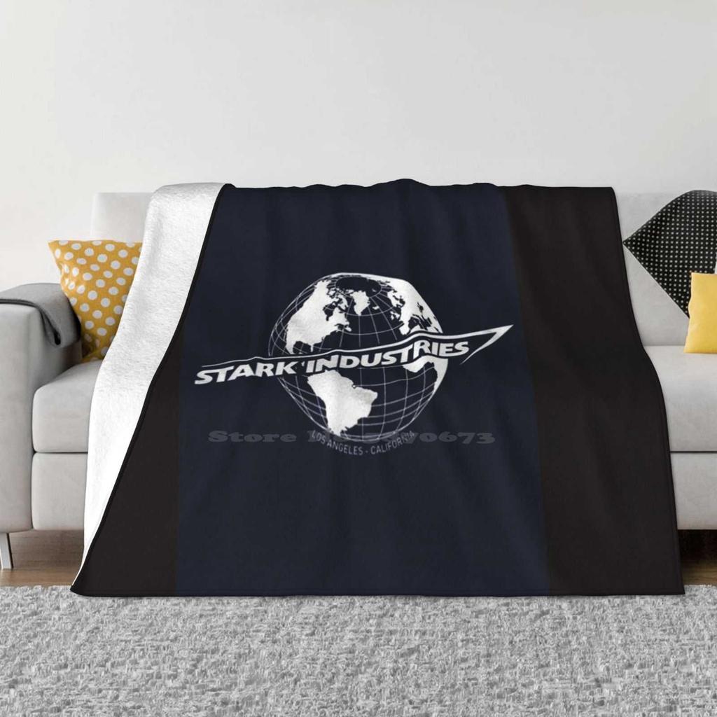 Stark Industries Logo Trend Style Funny Fashion Soft Blanket Stark Industries Logo