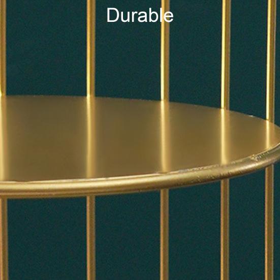 Käfigform Make-up-Organizer, große Kapazität, hohl, dekorativ, elegant, glänzend, Kosmetikhalter, Haushaltsbedarf