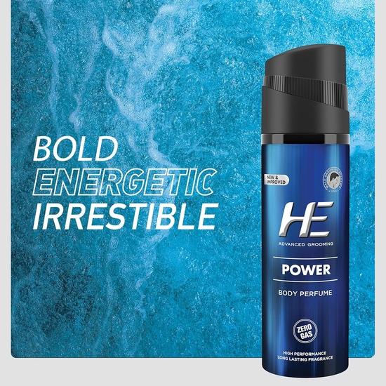 HE Power Men's Perfume Spray, 120Ml (Pack Of 2)
