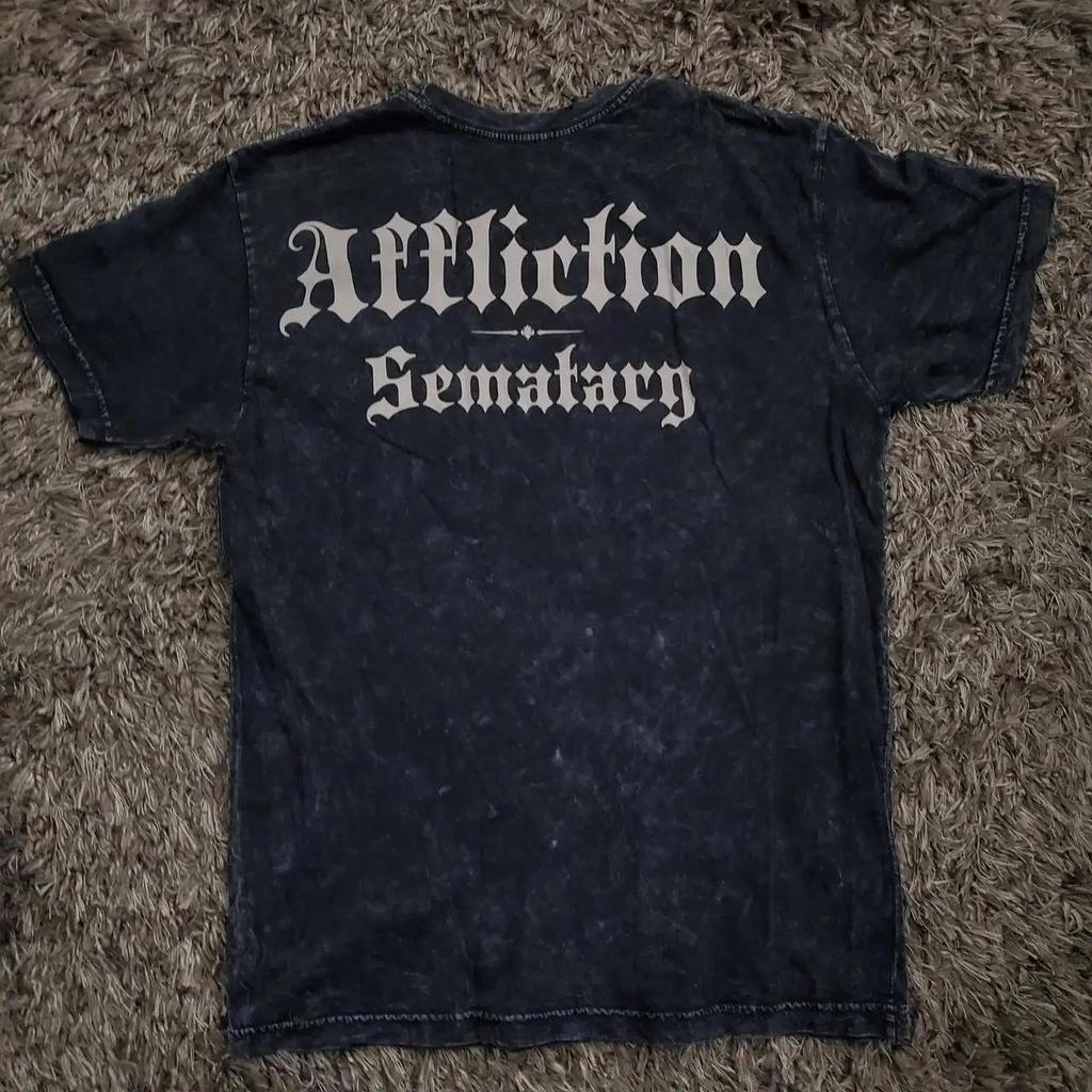 Tricou Oversized cu Imprimeu Grafic Retro Punk Hip Hop pentru Bărbați Noutate Topuri cu Mânecă Scurtă și Gât Rotund