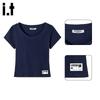 CHOCOOLATEit Slim Fit Bear Print Short Sleeve T-Shirt