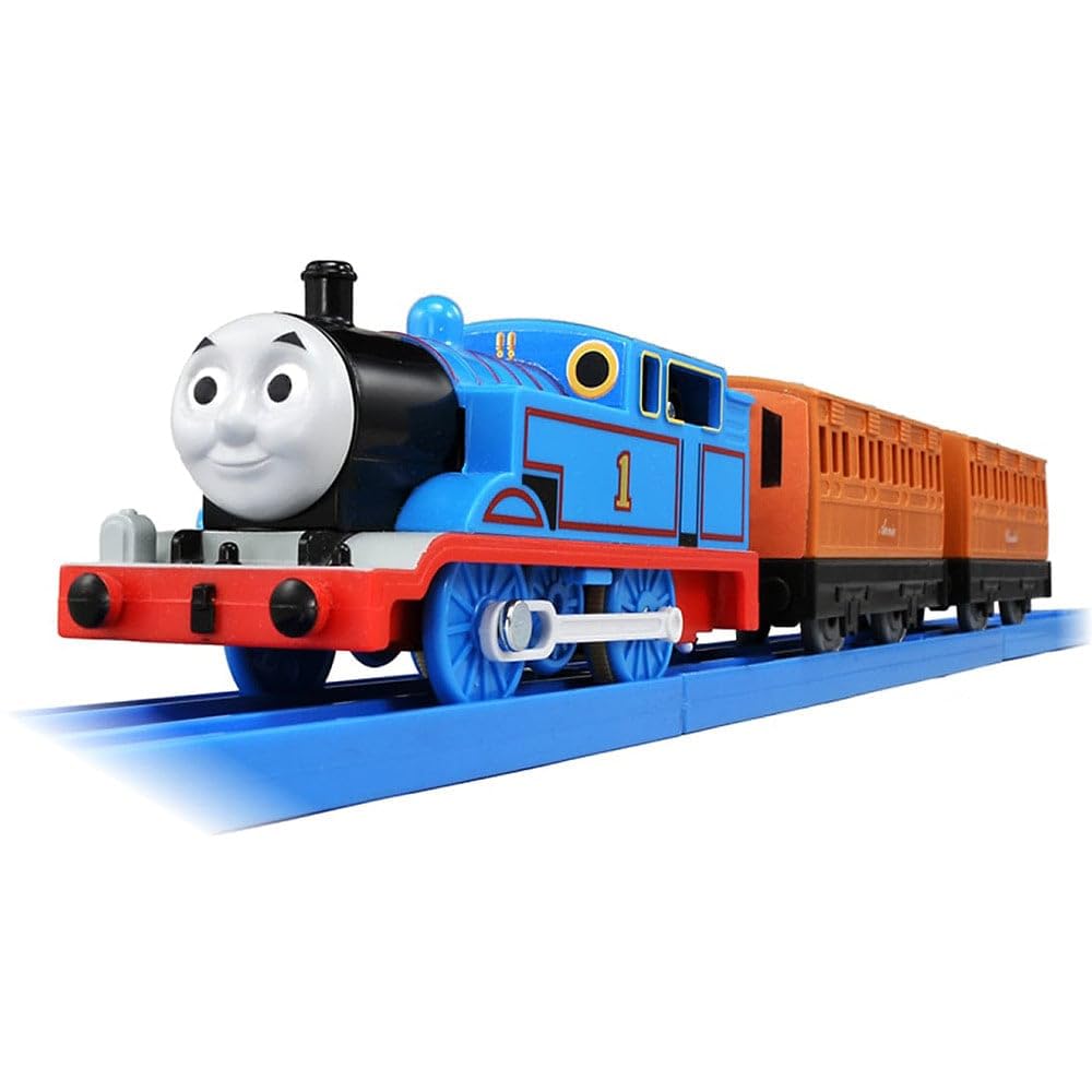 

TAKARA TOMY Plarail Thomas TS-01 Thomas Игрушка-поезд, Возраст от 3 лет, Соответствует стандартам безопасности игрушек, Сертифицировано знаком ST