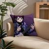 Anime E-Experiments L-Lain Pillow Case Comfort Sofa Bed Silky Elegant Invisible Zipper Custom Decorative Cushion Cover