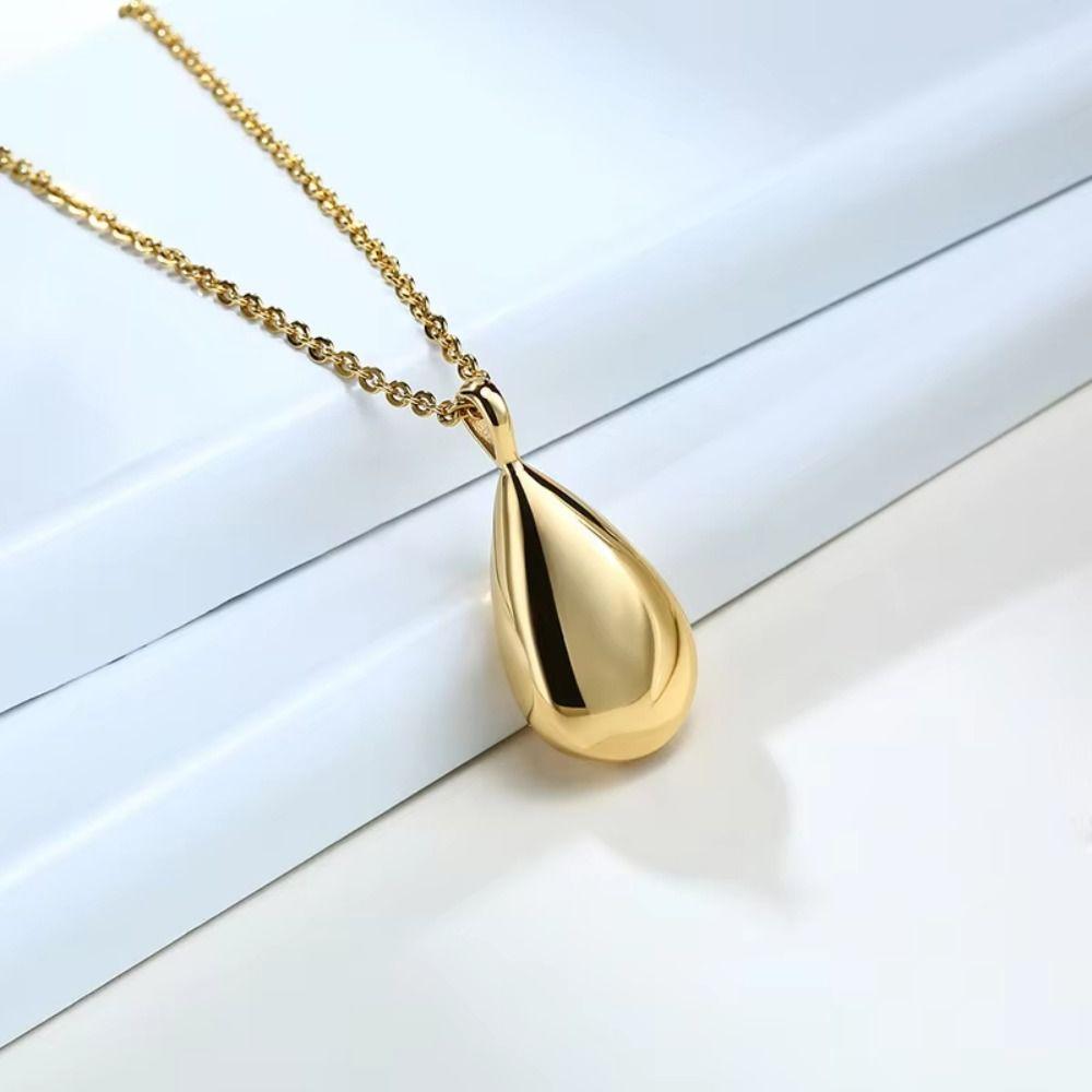 Waterproof Memorial Pendant Stainless Steel Ashes Holder Necklace Keepsake Jewelry  for Ashes