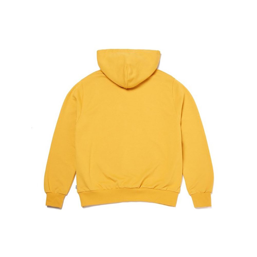 Vans Logo Print Pullover Hoodie Unisex Hoodie Yellow VN0A4BQW50X