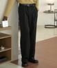TRIP LE SENS Fw Comfort Double-Pleat Slacks_Black
