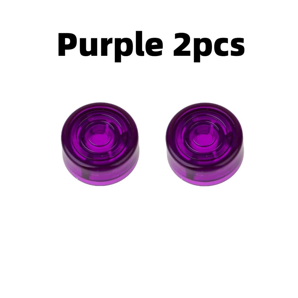 Miwayer 2pcs Guitar Effects Pedal Footswitch Toppers,Plastic Foot Nail Cap for Guitar Effects Pedal Buttons Common Pedal Switche