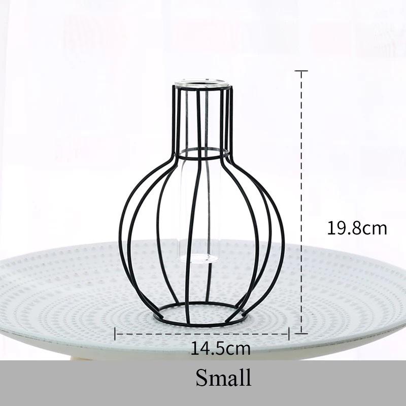 

Ваза из кованого железа, держатель цветочного горшка, украшение для гостиной, столовой, украшения style3 S