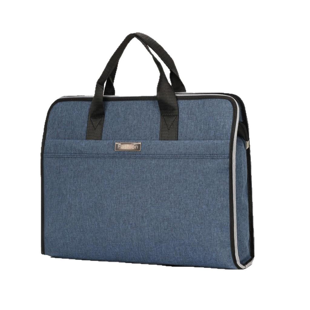 Men's Multi-Color Oxford Cloth 14" Business Casual Laptop Briefcase