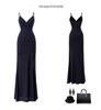 Elegantes tief ausgeschnittenes Bodycon-Abendkleid - Damen-Socialite-Nachtclub-Outfit